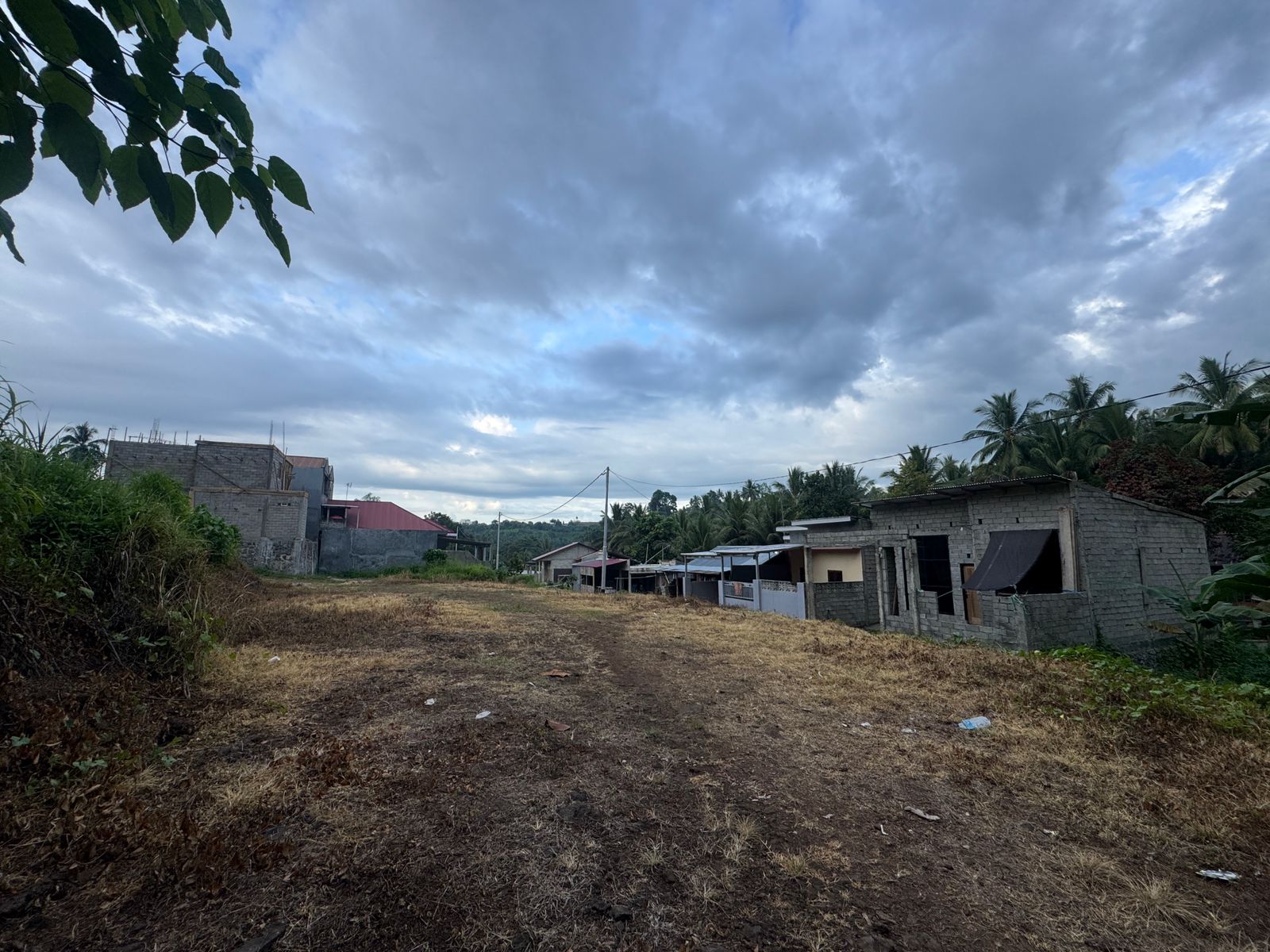 Kavling Elang Raya tampak depan